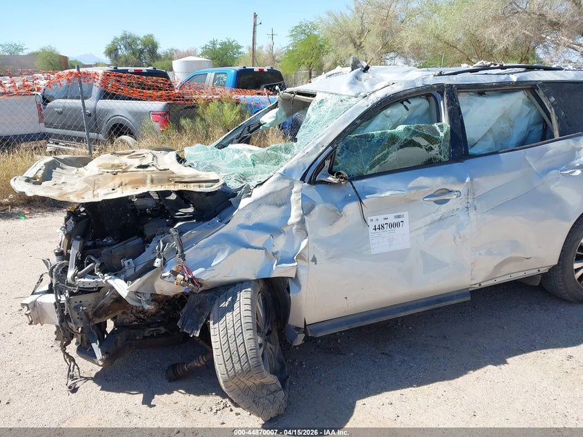 2020 Nissan Pathfinder VIN 5N1DR2CN3LC596214 IAAI salvage auction — ALL OVER, Wait Title, sold $375 on 2026-07-09 (photo 6)