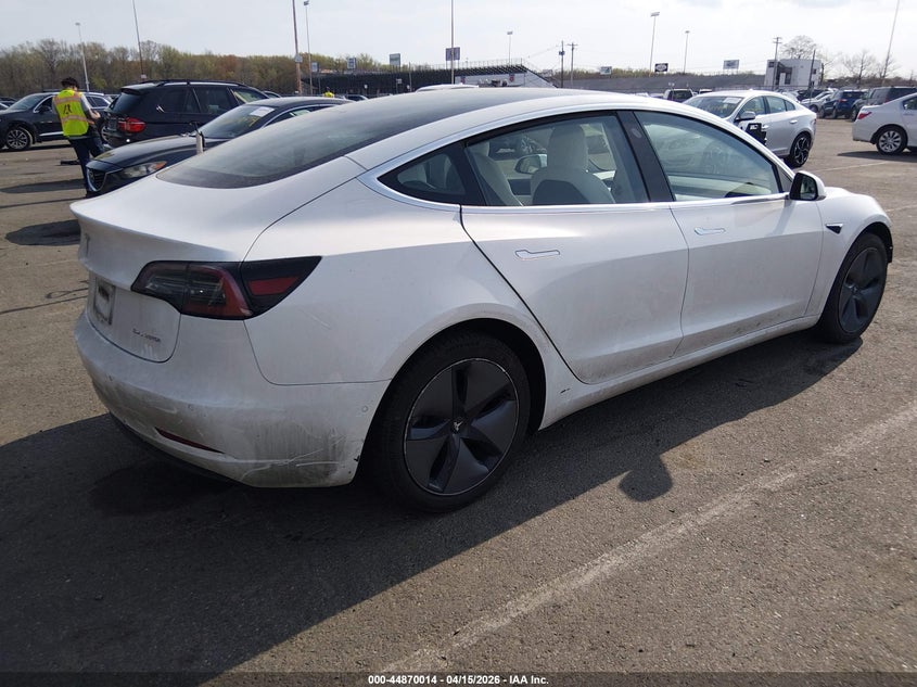 2018 Tesla Model 3 VIN 5YJ3E1EB0JF086007 IAAI salvage auction — FRONT END, Wait Title, sold $9,900 on 2026-07-16 (photo 4)
