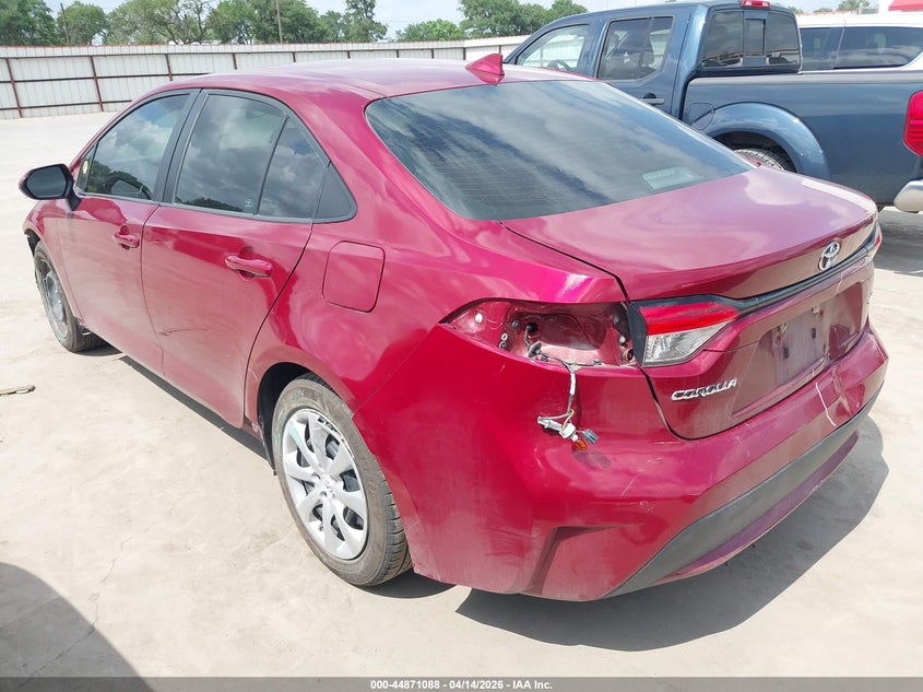 2022 Toyota Corolla VIN 5YFEPMAE5NP385118 IAAI salvage auction — FRONT & REAR, Wait Title, sold $5,800 on 2026-07-14 (photo 3)