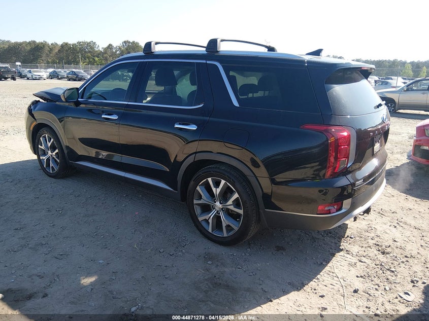 2021 Hyundai Palisade VIN KM8R4DHE0MU183039 IAAI salvage auction — FRONT & REAR, Salvage (Georgia), sold $7,000 on 2026-07-10 (photo 3)