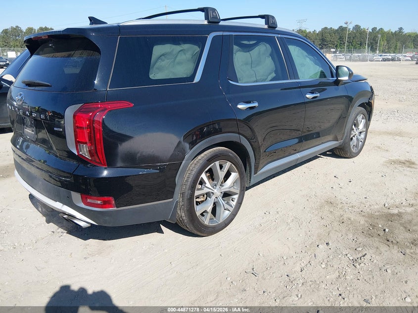 2021 Hyundai Palisade VIN KM8R4DHE0MU183039 IAAI salvage auction — FRONT & REAR, Salvage (Georgia), sold $7,000 on 2026-07-10 (photo 4)