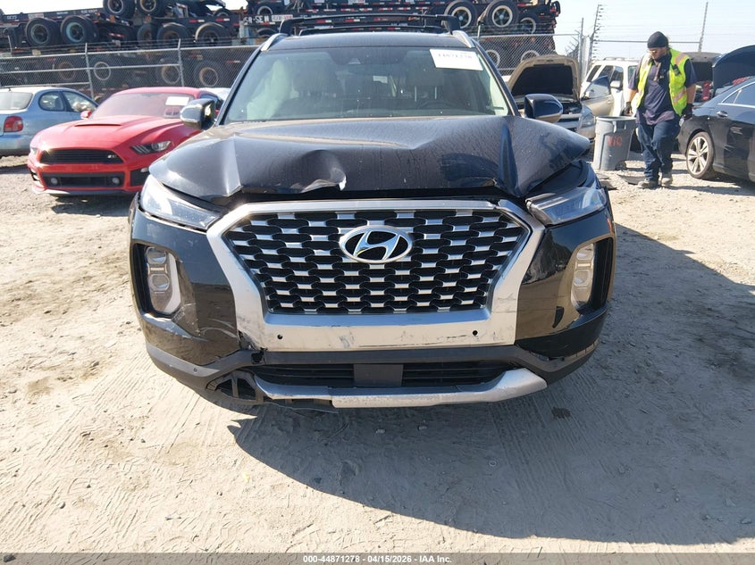 2021 Hyundai Palisade VIN KM8R4DHE0MU183039 IAAI salvage auction — FRONT & REAR, Salvage (Georgia), sold $7,000 on 2026-07-10 (photo 6)