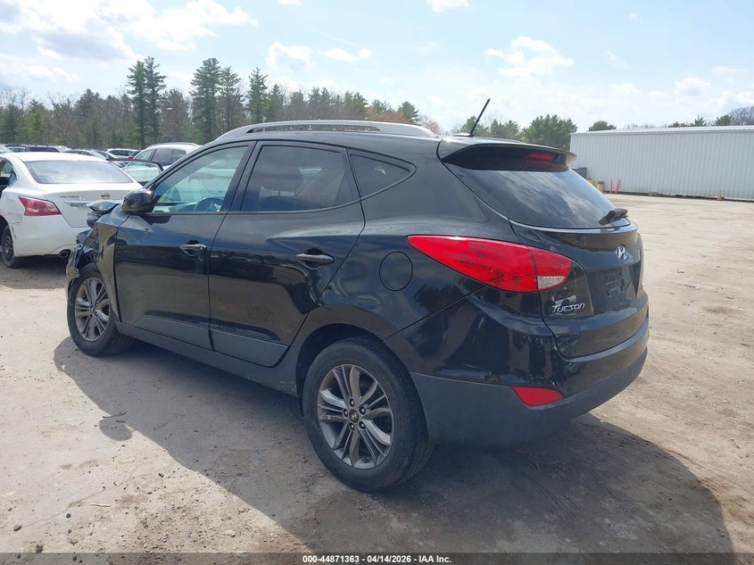 2014 Hyundai Tucson VIN KM8JUCAG9EU846886 IAAI salvage auction — FRONT END, Wait Title, sold $1,350 on 2026-07-17 (photo 3)