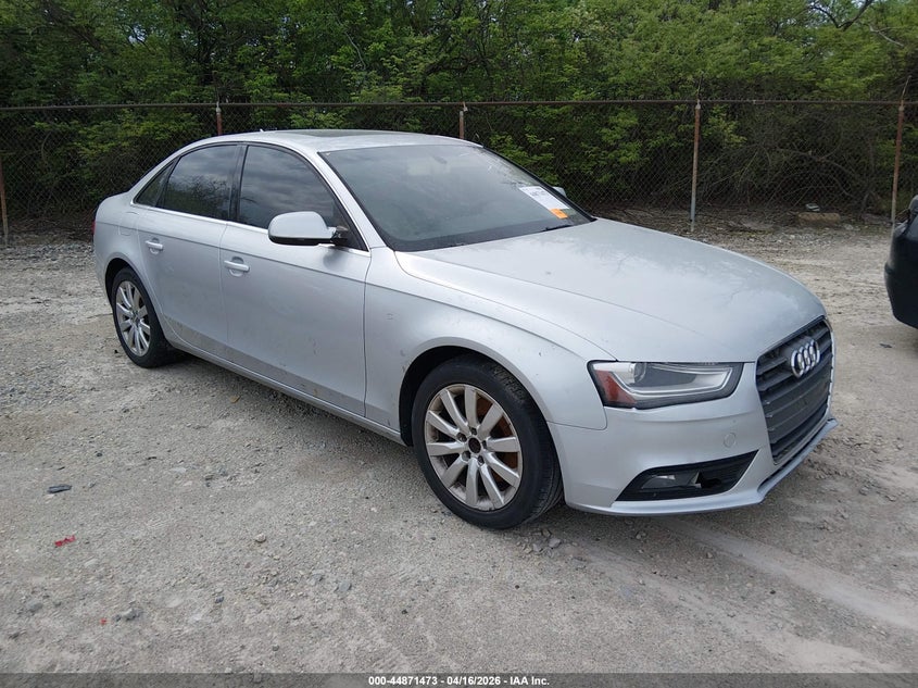 2013 Audi A4 VIN WAUAFAFL7DN026966 IAAI salvage auction — SIDE, Original (Ohio), sold $325 on 2026-07-28 (photo 1)