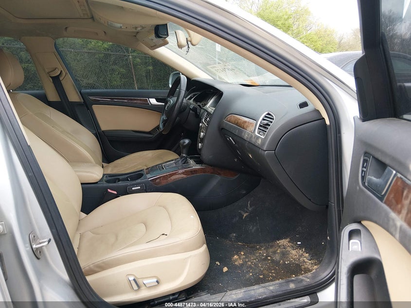 2013 Audi A4 VIN WAUAFAFL7DN026966 IAAI salvage auction — SIDE, Original (Ohio), sold $325 on 2026-07-28 (photo 5)