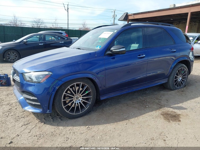 2020 Mercedes-benz Gle VIN 4JGFB5KE4LA022989 IAAI salvage auction — RIGHT FRONT, Wait Title, sold $18,600 on 2026-08-01 (photo 2)