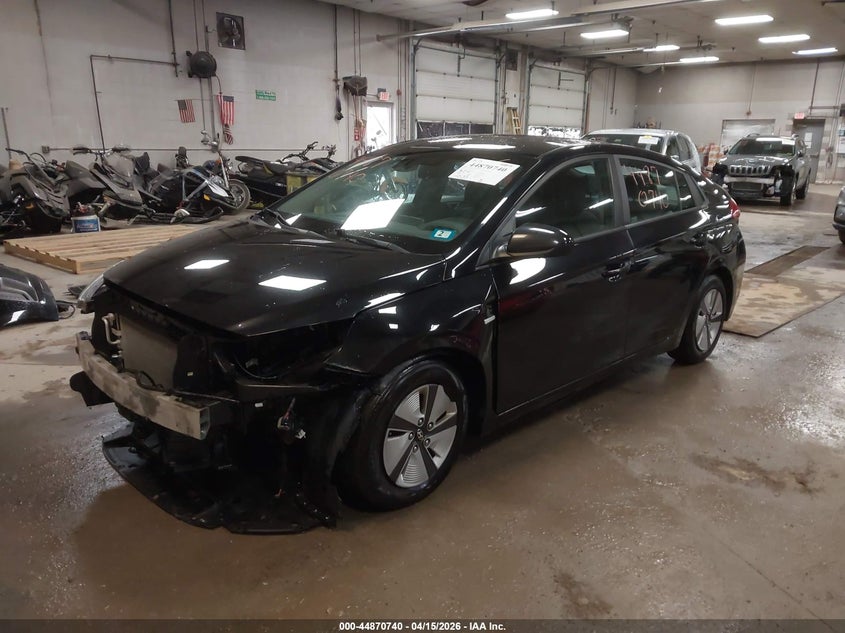 2020 Hyundai Ioniq VIN KMHC65LC4LU186102 IAAI salvage auction — LEFT FRONT, Salvage (New Hampshire), sold $1,700 on 2026-07-13 (photo 2)