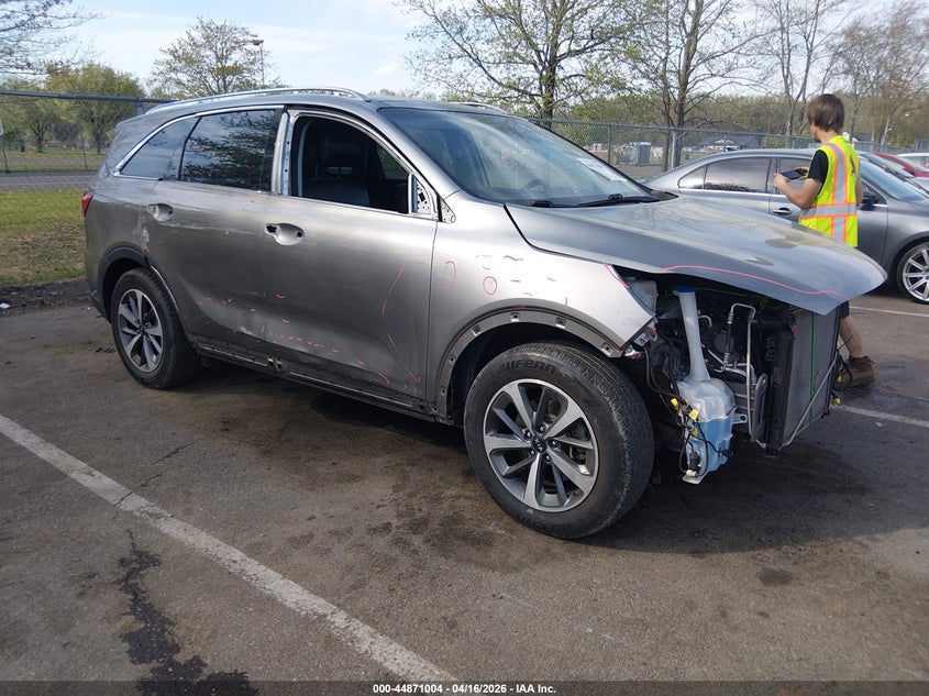 2019 Kia Sorento VIN 5XYPHDA52KG509593 IAAI salvage auction — FRONT END, Salvage Title, sold $3,650 on 2026-07-20 (photo 1)