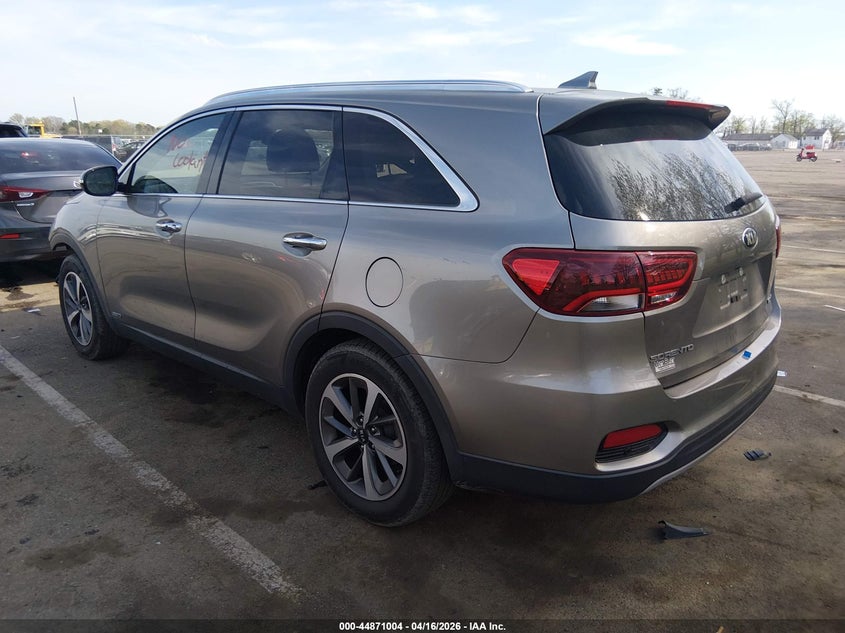 2019 Kia Sorento VIN 5XYPHDA52KG509593 IAAI salvage auction — FRONT END, Salvage Title, sold $3,650 on 2026-07-20 (photo 3)