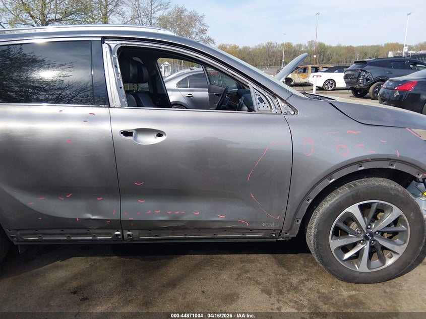 2019 Kia Sorento VIN 5XYPHDA52KG509593 IAAI salvage auction — FRONT END, Salvage Title, sold $3,650 on 2026-07-20 (photo 6)