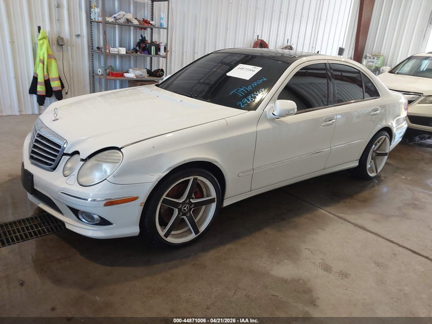 2008 Mercedes-benz E-class VIN WDBUF87X58B298349 IAAI salvage auction — LEFT FRONT, Clear (Delaware), sold $325 on 2026-07-06 (photo 2)