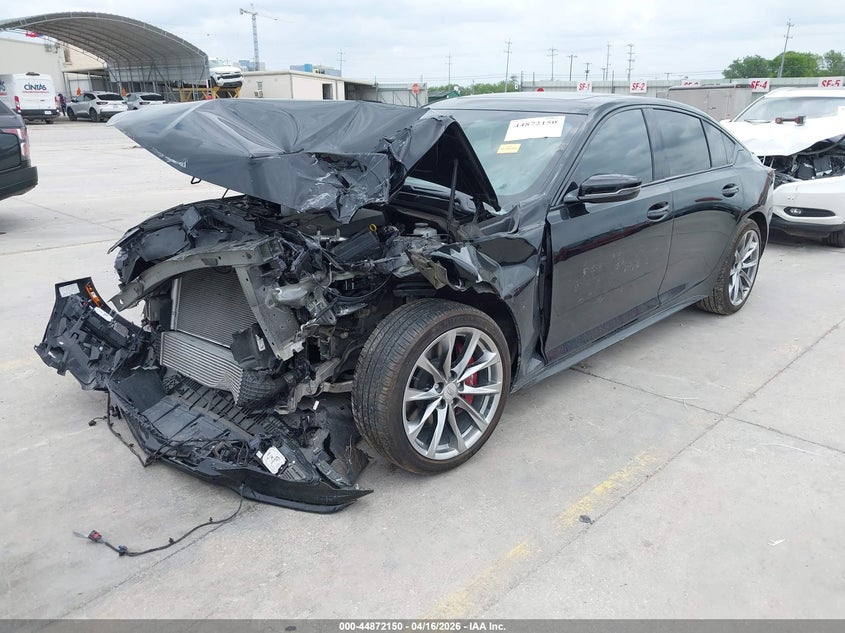 2024 Cadillac Ct5 VIN 1G6DP5RK3R0128313 IAAI salvage auction — FRONT END, Original (Texas), sold $7,250 on 2026-07-13 (photo 2)