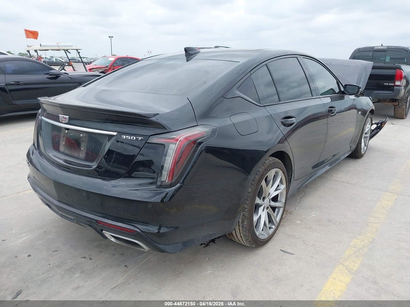 2024 Cadillac Ct5 VIN 1G6DP5RK3R0128313 IAAI salvage auction — FRONT END, Original (Texas), sold $7,250 on 2026-07-13 (photo 4)