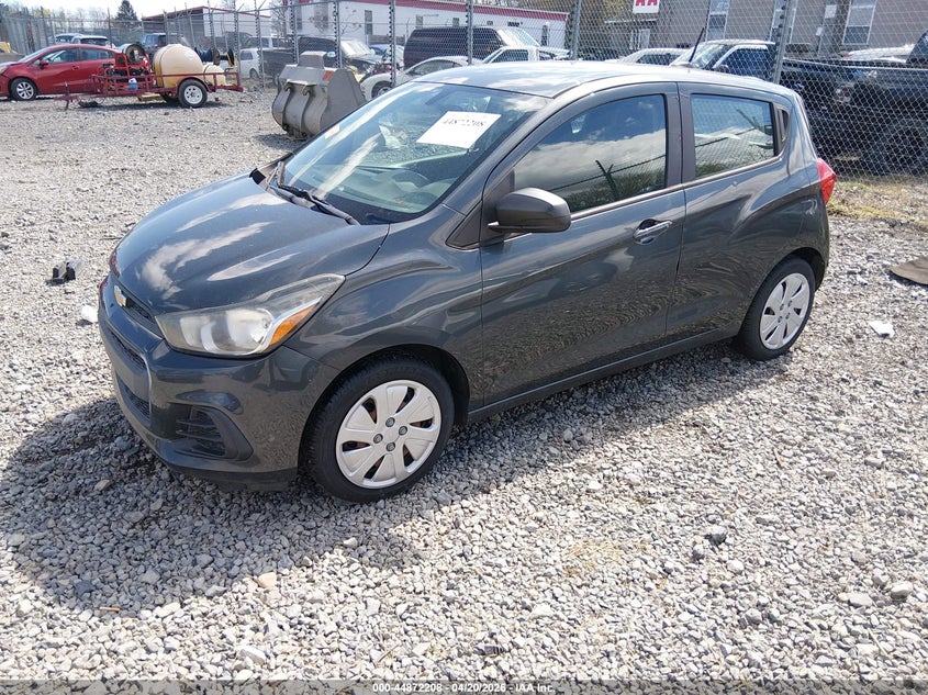2017 Chevrolet Spark VIN KL8CB6SA2HC723108 IAAI salvage auction — UNKNOWN, Salvage (West Virginia), sold $200 on 2026-07-22 (photo 2)
