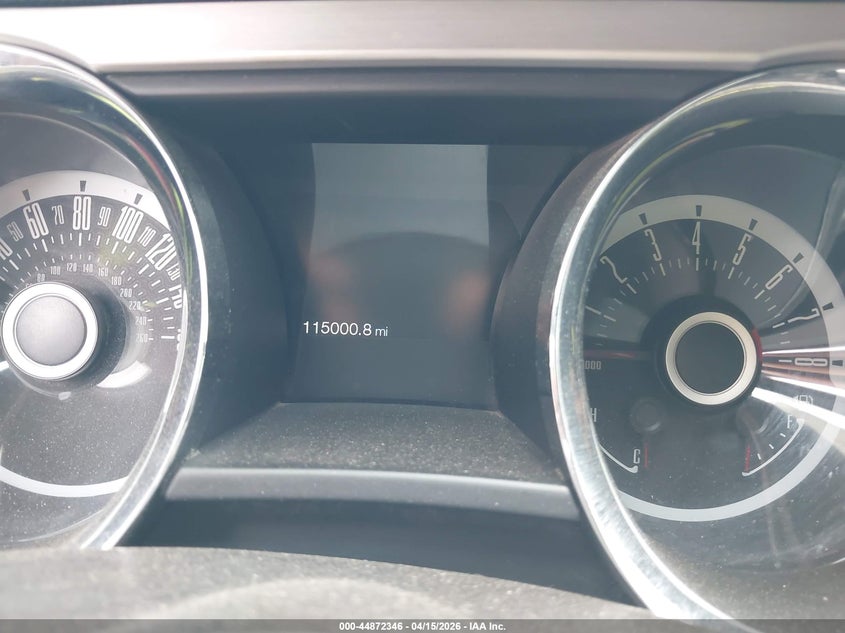 2013 Ford Mustang VIN 1ZVBP8CF0D5231926 IAAI salvage auction — FRONT & REAR, Salvage (Texas), sold $4,000 on 2026-08-03 (photo 7)