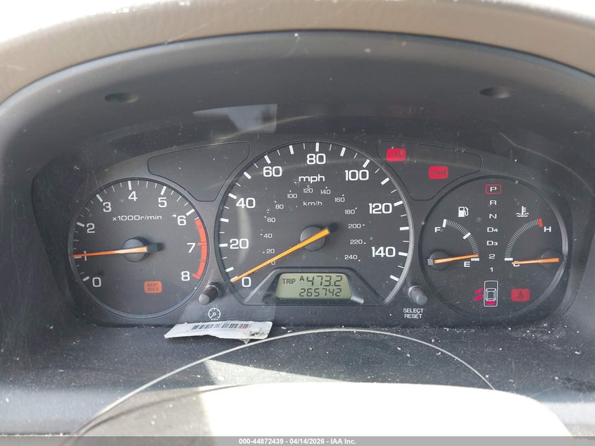 2001 Honda Accord VIN JHMCG66851C005783 IAAI salvage auction — MECHANICAL, Salvage (Texas), sold $375 on 2026-07-08 (photo 7)