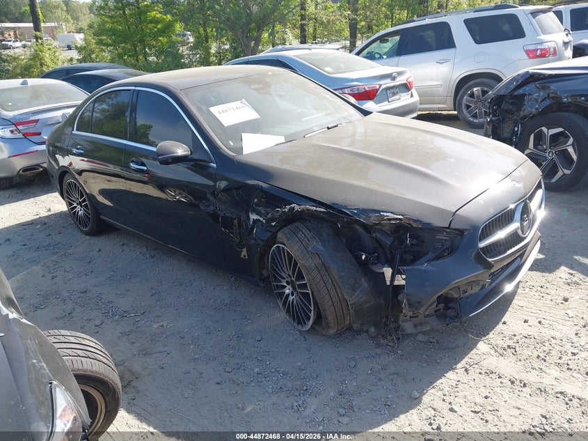 2022 Mercedes-benz C-klasse VIN W1KAF4GBXNR010156 IAAI salvage auction — RIGHT FRONT, Salvage (Georgia), sold $16,500 on 2026-07-07 (photo 1)