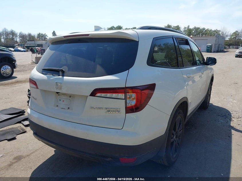 2022 Honda Pilot VIN 5FNYF6H76NB038573 IAAI salvage auction — FRONT END, Mv-907A (New York), sold $7,900 on 2026-09-01 (photo 4)