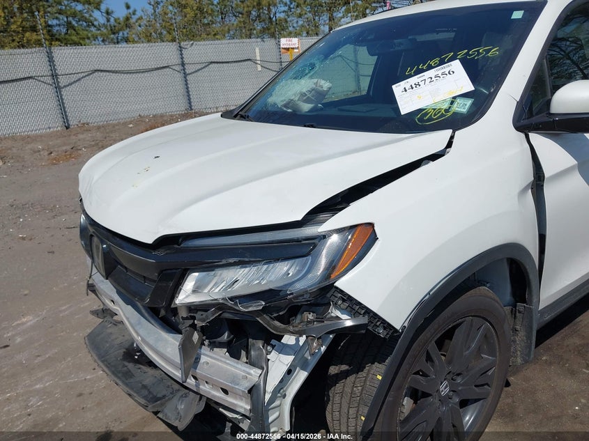 2022 Honda Pilot VIN 5FNYF6H76NB038573 IAAI salvage auction — FRONT END, Mv-907A (New York), sold $7,900 on 2026-09-01 (photo 6)