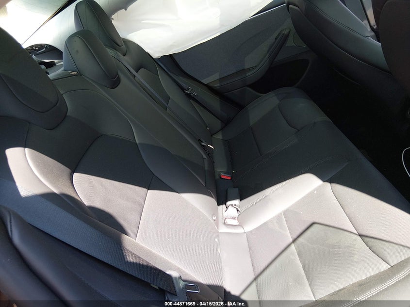 2025 Tesla Model 3 VIN 5YJ3E1EA8SF055953 IAAI salvage auction — FRONT & REAR, Wait Title, sold $6,800 on 2026-07-16 (photo 8)