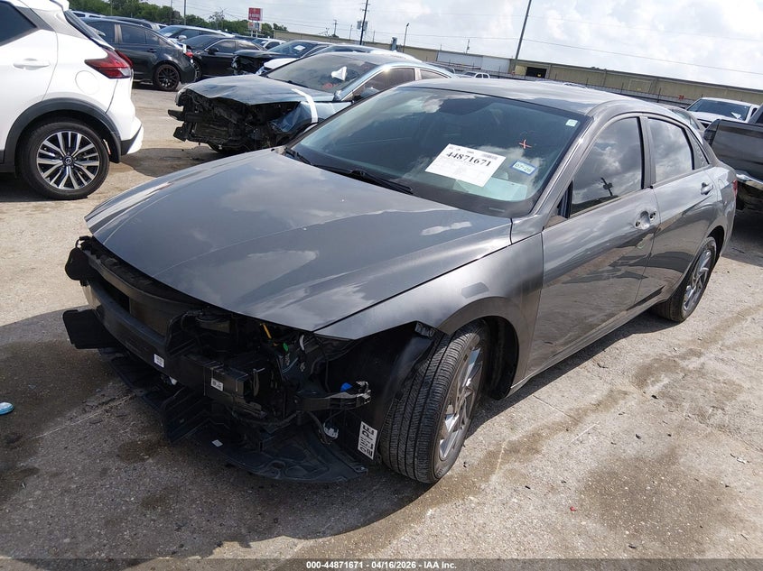 2024 Hyundai Elantra VIN KMHLM4DG8RU806136 IAAI salvage auction — FRONT END, Original (Texas), sold $5,450 on 2026-07-20 (photo 2)