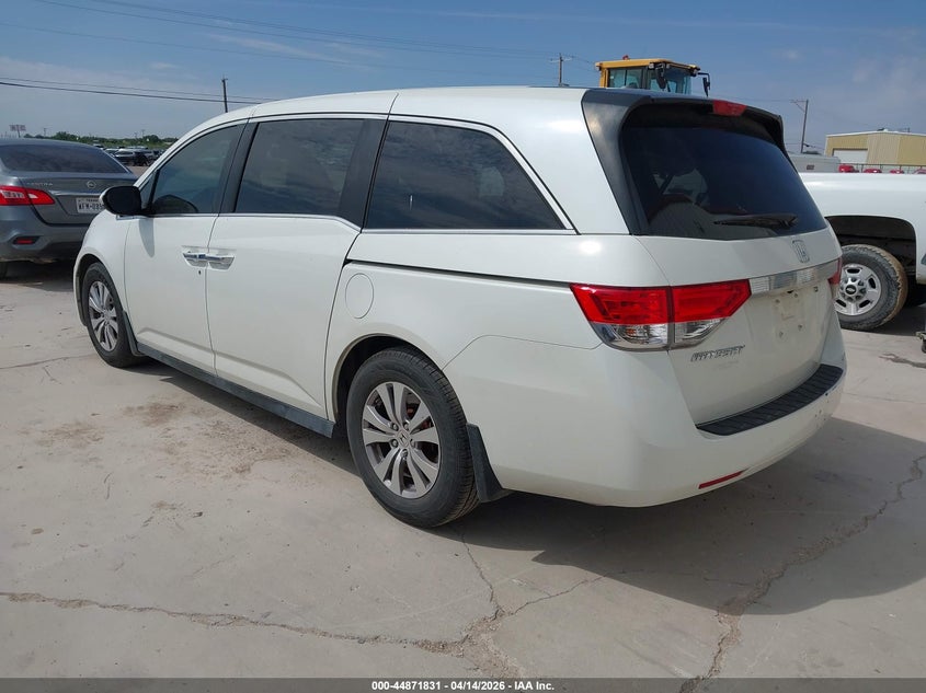 2016 Honda Odyssey VIN 5FNRL5H67GB033867 IAAI salvage auction — LEFT & RIGHT, Wait Title, sold $1,800 on 2026-07-09 (photo 3)