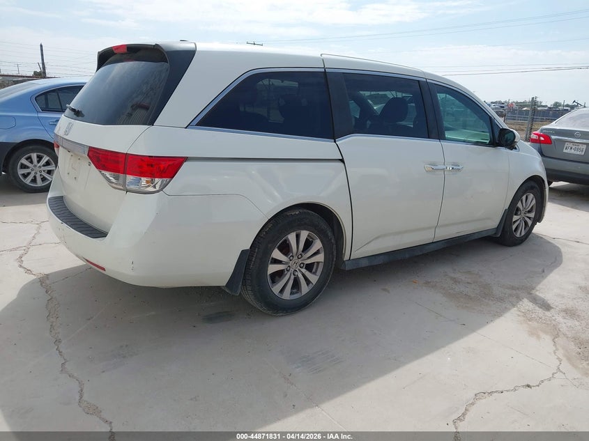 2016 Honda Odyssey VIN 5FNRL5H67GB033867 IAAI salvage auction — LEFT & RIGHT, Wait Title, sold $1,800 on 2026-07-09 (photo 4)