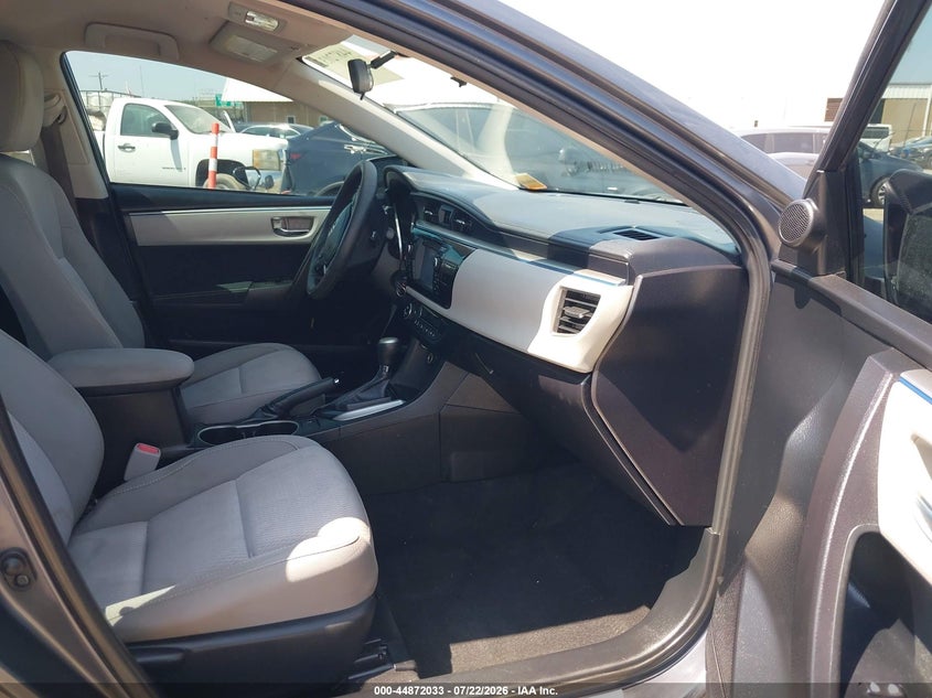 2015 Toyota Corolla VIN 5YFBURHE0FP296119 IAAI salvage auction — FRONT END, Clear (Oklahoma), sold $325 on 2026-07-29 (photo 5)