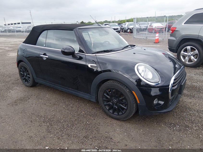 2016 Mini Convertible VIN WMWWG5C50G3C18975 IAAI salvage auction — SIDE, Salvage Title, sold $1,550 on 2026-08-01 (photo 1)