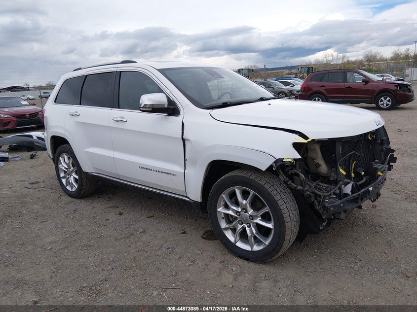2014 Jeep Grand cherokee VIN 1C4RJFJT7EC252723 IAAI salvage auction — RIGHT FRONT, Salvage (Montana), sold $3,300 on 2026-07-30 (photo 1)