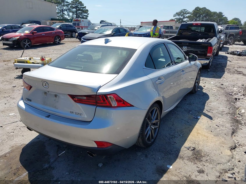 2015 Lexus Is VIN JTHBF1D20F5056135 IAAI salvage auction — FRONT END, Salvage (Georgia), sold $4,650 on 2026-07-22 (photo 4)