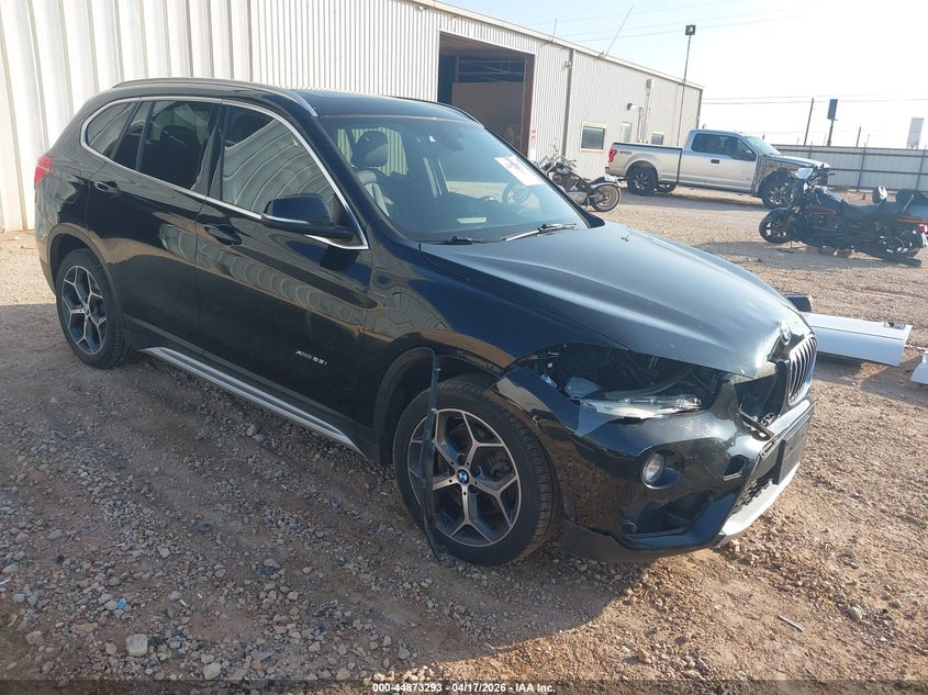 2016 BMW X1 VIN WBXHT3Z33G4A48156 IAAI salvage auction — FRONT END, Clear (Oklahoma), sold $25 on 2026-07-30 (photo 1)
