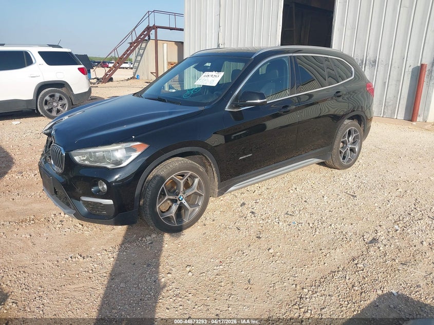 2016 BMW X1 VIN WBXHT3Z33G4A48156 IAAI salvage auction — FRONT END, Clear (Oklahoma), sold $25 on 2026-07-30 (photo 2)
