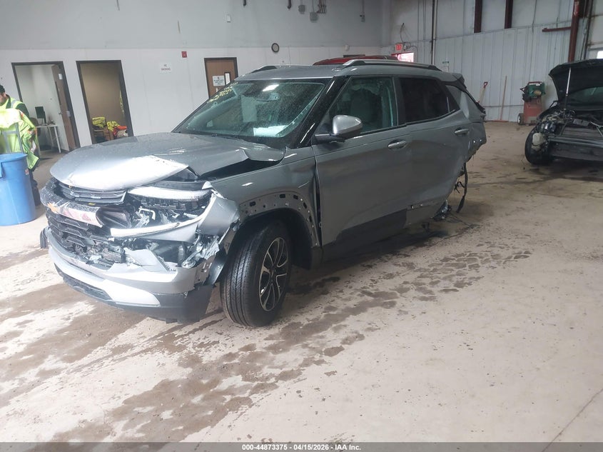 2026 Chevrolet Trailblazer VIN KL79MPSL8TB146454 IAAI salvage auction — FRONT & REAR, Scrap (Michigan), sold $800 on 2026-07-30 (photo 2)