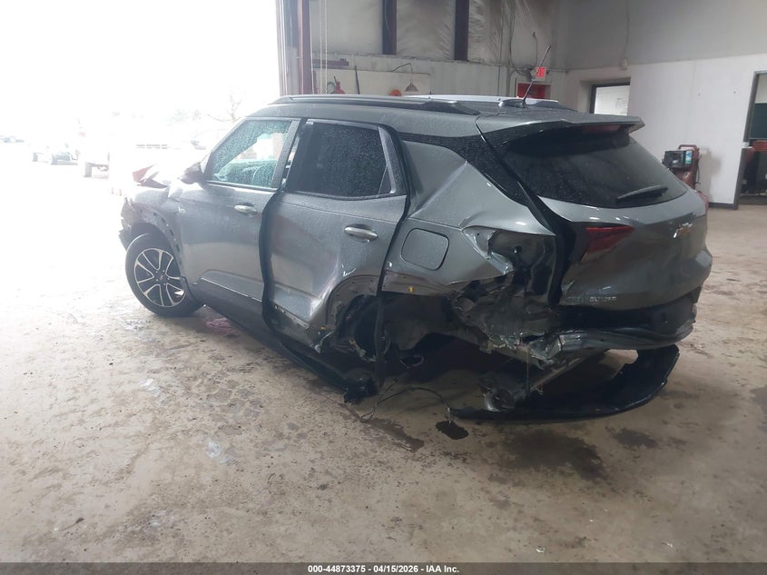 2026 Chevrolet Trailblazer VIN KL79MPSL8TB146454 IAAI salvage auction — FRONT & REAR, Scrap (Michigan), sold $800 on 2026-07-30 (photo 3)