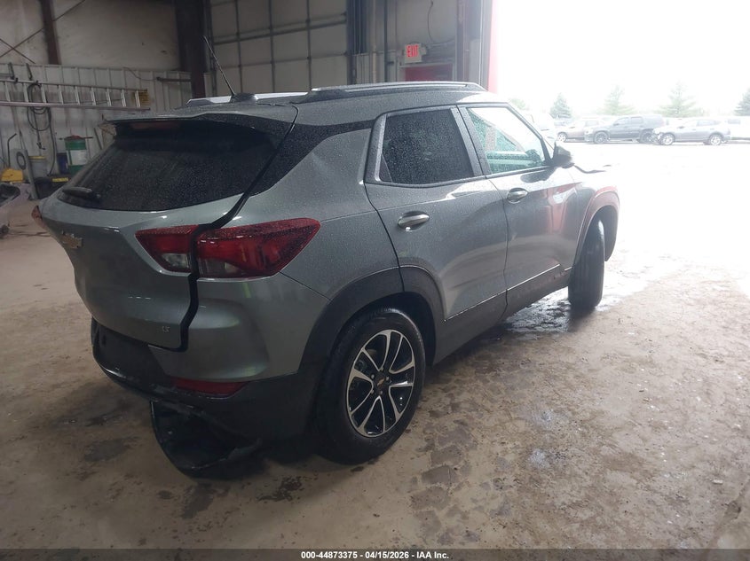 2026 Chevrolet Trailblazer VIN KL79MPSL8TB146454 IAAI salvage auction — FRONT & REAR, Scrap (Michigan), sold $800 on 2026-07-30 (photo 4)