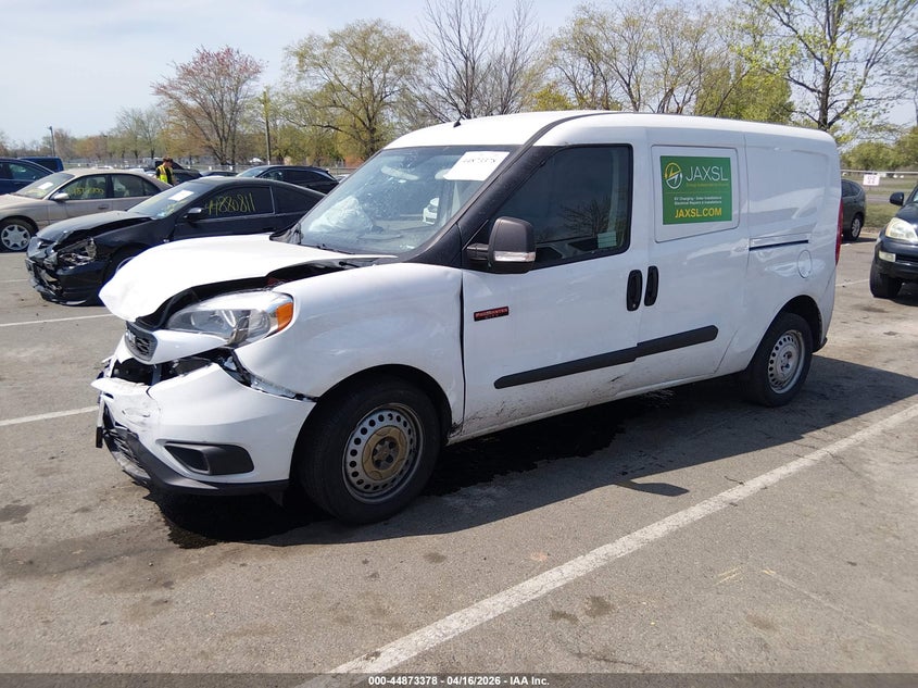 2022 Ram Promaster city VIN ZFBHRFAB9N6W29596 IAAI salvage auction — FRONT END, Salvage (New Jersey), sold $1,700 on 2026-08-17 (photo 2)