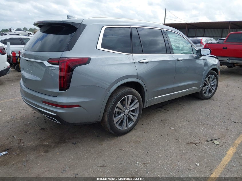 2025 Cadillac Xt6 VIN 1GYKPCRS0SZ121386 IAAI salvage auction — FRONT END, Salvage Title, sold $12,100 on 2026-07-22 (photo 4)