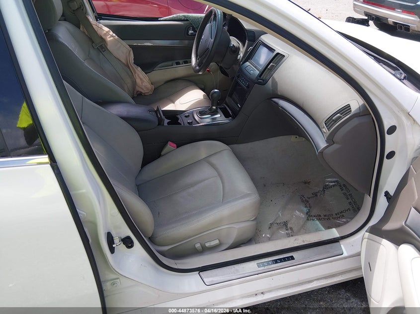 2013 Infiniti G VIN JN1CV6AP8DM304854 IAAI salvage auction — LEFT SIDE, Salvage (Louisiana), sold $2,500 on 2026-07-28 (photo 5)