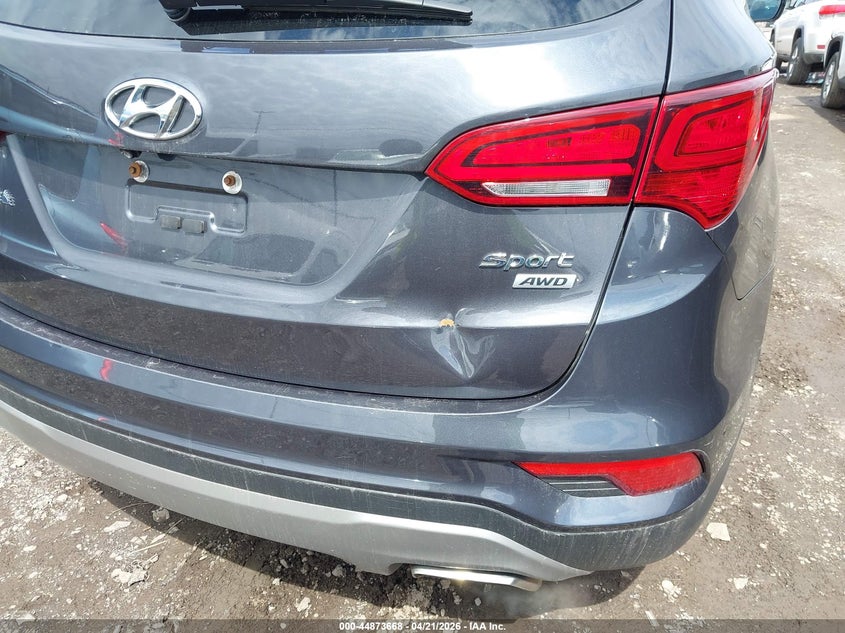 2017 Hyundai Santa fe VIN 5XYZUDLB2HG484484 IAAI salvage auction — REAR END, Mv-907A (New York), sold $2,250 on 2026-07-22 (photo 6)