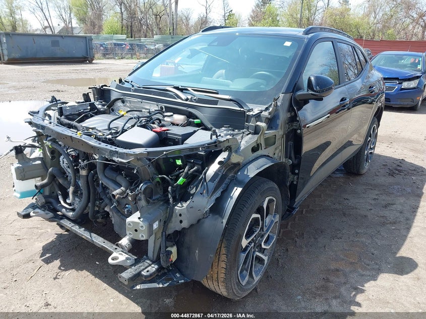 2025 Chevrolet Trax VIN KL77LJEP3SC004754 IAAI salvage auction — FRONT END, Salvage Title, sold $4,150 on 2026-07-16 (photo 2)