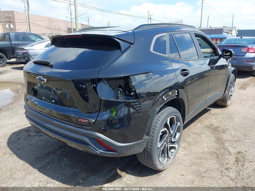 2025 Chevrolet Trax VIN KL77LJEP3SC004754 IAAI salvage auction — FRONT END, Salvage Title, sold $4,150 on 2026-07-16 (photo 4)