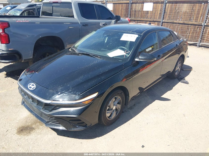 2025 Hyundai Elantra VIN KMHLL4DG8SU041681 IAAI salvage auction — RIGHT FRONT, Salvage (Colorado), sold $6,750 on 2026-07-07 (photo 2)
