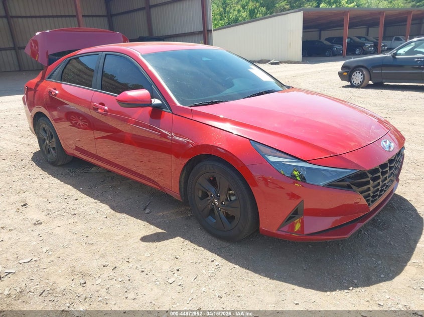 2023 Hyundai Elantra VIN KMHLM4AG3PU483664 IAAI salvage auction — REAR END, Wait Title, sold $4,450 on 2026-07-15 (photo 1)