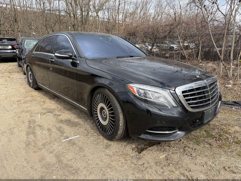 2015 Mercedes-Benz S-Class VIN WDDUG8FBXFA119655 IAAI salvage auction — Normal Wear, Clear (Connecticut), sold $12,250 on 2026-05-29 (photo 1)