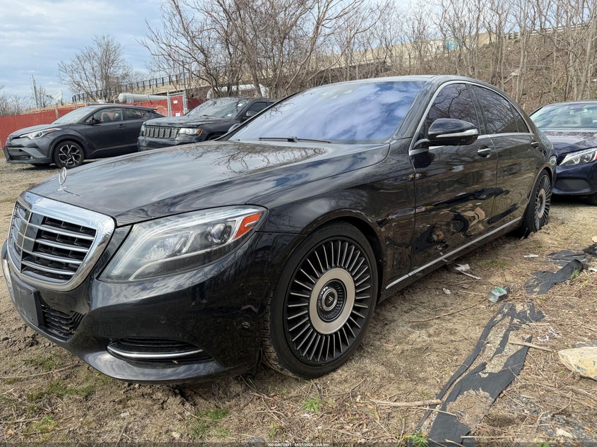 2015 Mercedes-Benz S-Class VIN WDDUG8FBXFA119655 IAAI salvage auction — Normal Wear, Clear (Connecticut), sold $12,250 on 2026-05-29 (photo 2)