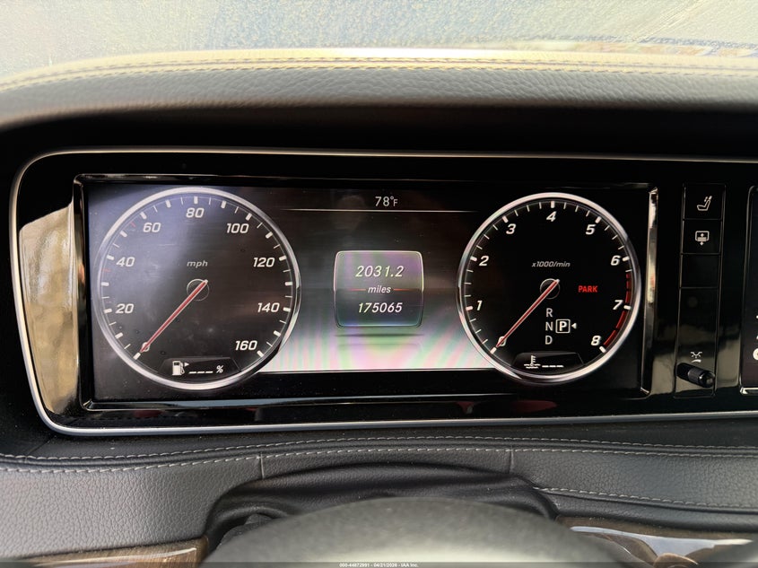2015 Mercedes-Benz S-Class VIN WDDUG8FBXFA119655 IAAI salvage auction — Normal Wear, Clear (Connecticut), sold $12,250 on 2026-05-29 (photo 6)