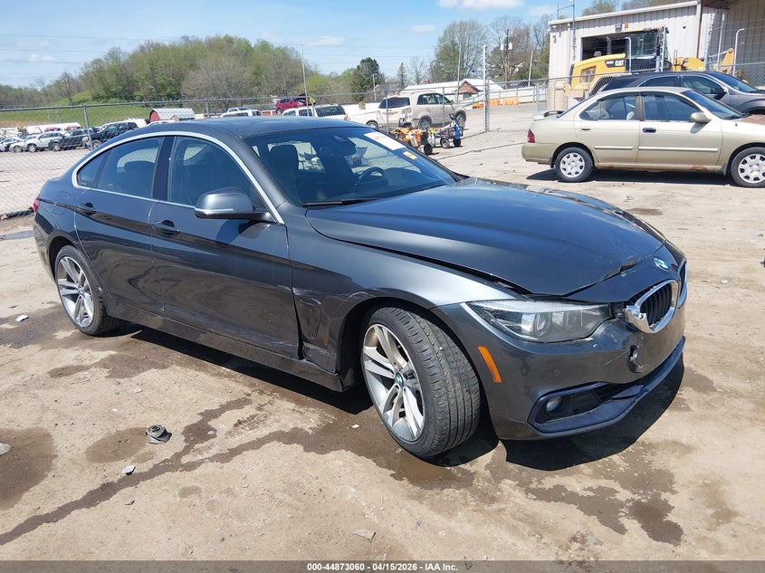 2019 BMW 4er VIN WBA4J3C53KBL10834 IAAI salvage auction — FRONT END, Salvage (West Virginia), sold $6,350 on 2026-07-09 (photo 1)