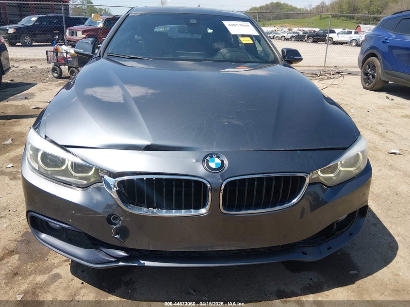 2019 BMW 4er VIN WBA4J3C53KBL10834 IAAI salvage auction — FRONT END, Salvage (West Virginia), sold $6,350 on 2026-07-09 (photo 6)