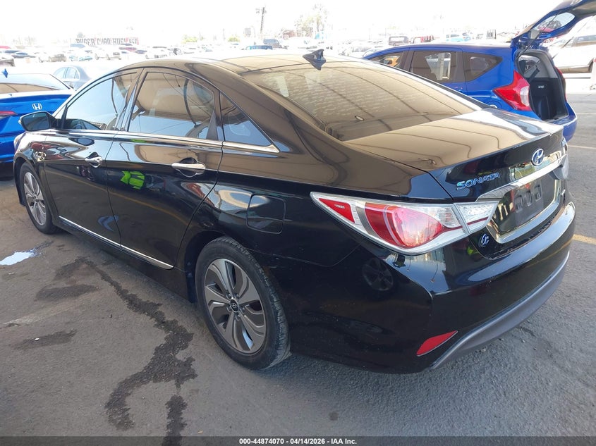 2014 Hyundai Sonata VIN KMHEC4A44EA115994 IAAI salvage auction — RIGHT FRONT, Wait Title, sold $1,800 on 2026-07-22 (photo 3)